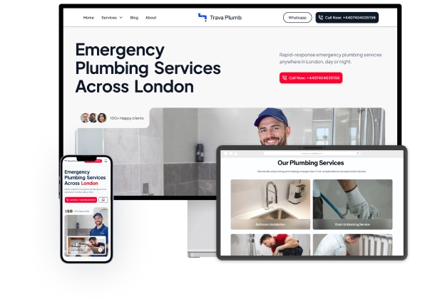 Plumbing web site