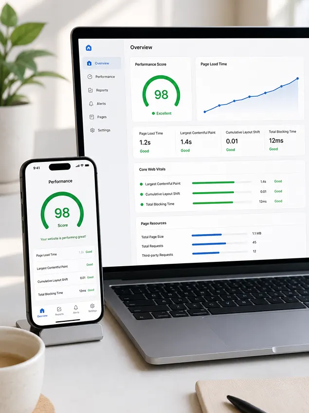 Services 1 Performance Optimisation for WordPress Websites